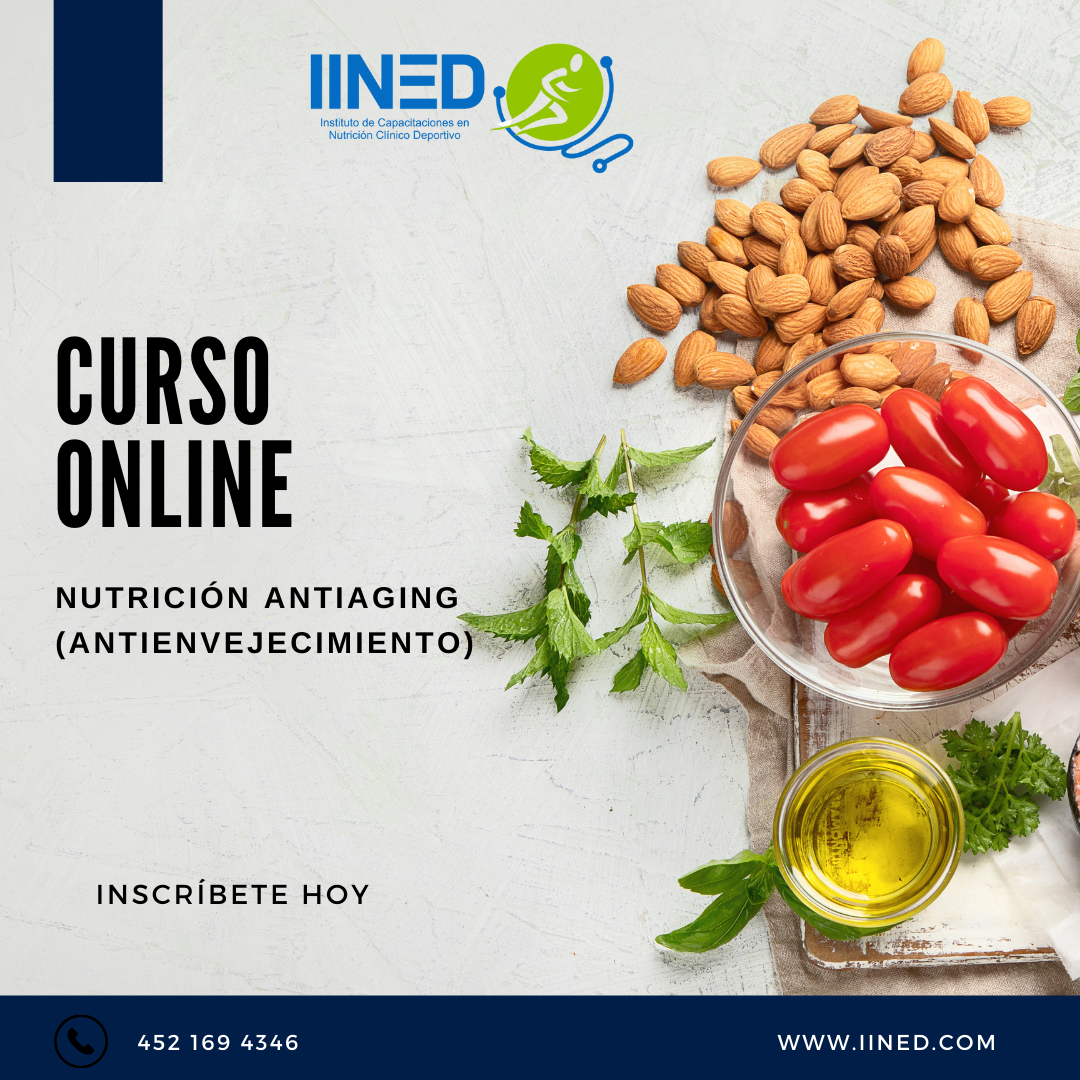 Curso Online Nutrición antiaging IINED Curso Online Nutrición antiaging IINED